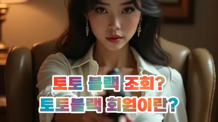 토토 블랙 조회? 토토블랙 회원이란?