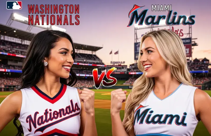 6월 16일 MLB: 워싱턴 내셔널스 vs 마이애미 말린스 – 내셔널리그 동부 지구 최하위권 탈출을 위한 혈투!