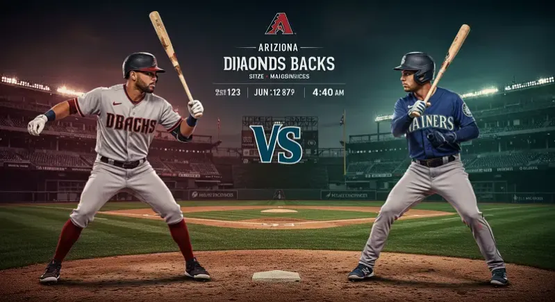 6월 12일 애리조나 vs 시애틀: T-모바일 파크에서 펼쳐지는 MLB 인터리그 대결! 다이아몬드백스의 반격인가, 매리너스의 서부지구 선두 유지인가? MLB 전문가 분석!