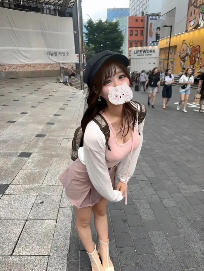 한국 놀러와서 열심히 보여주고 다니는 스시녀