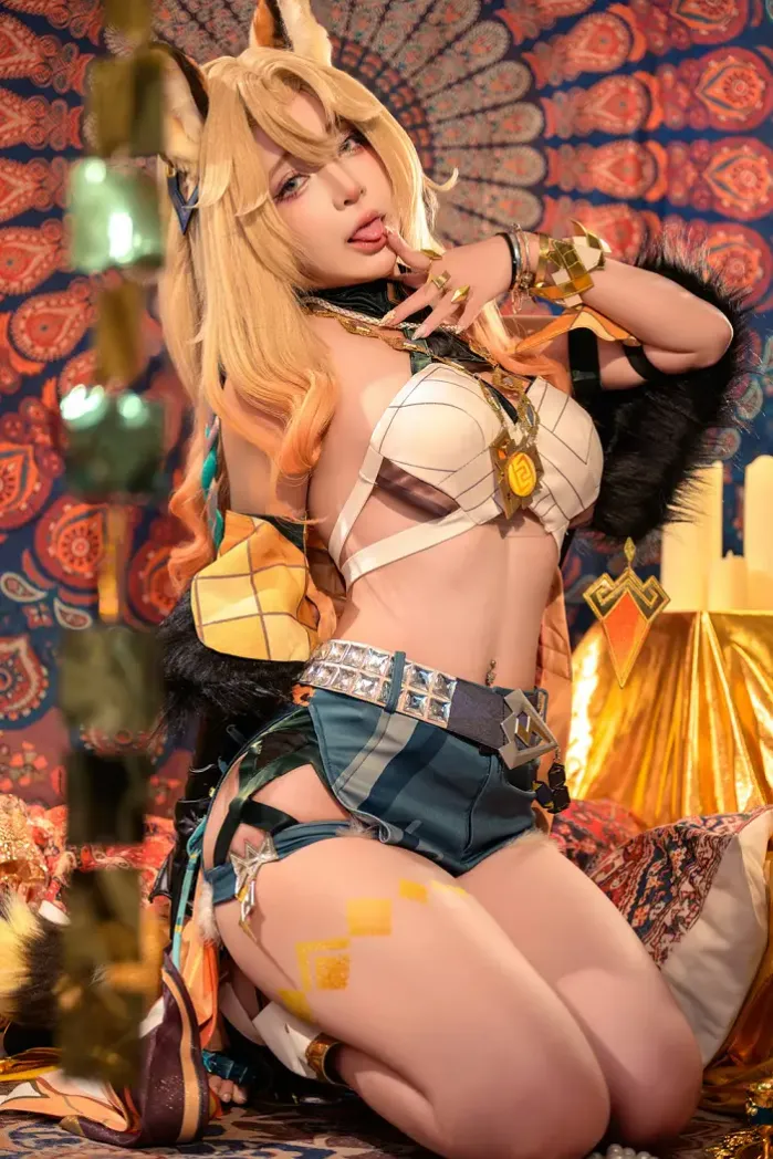 코스프레 우메코.J - 실로넨 겐신 임팩트 (1)