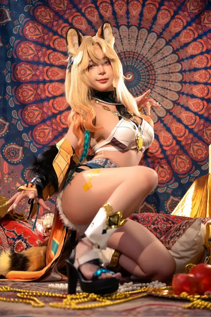 코스프레 우메코.J - 실로넨 겐신 임팩트 (1)