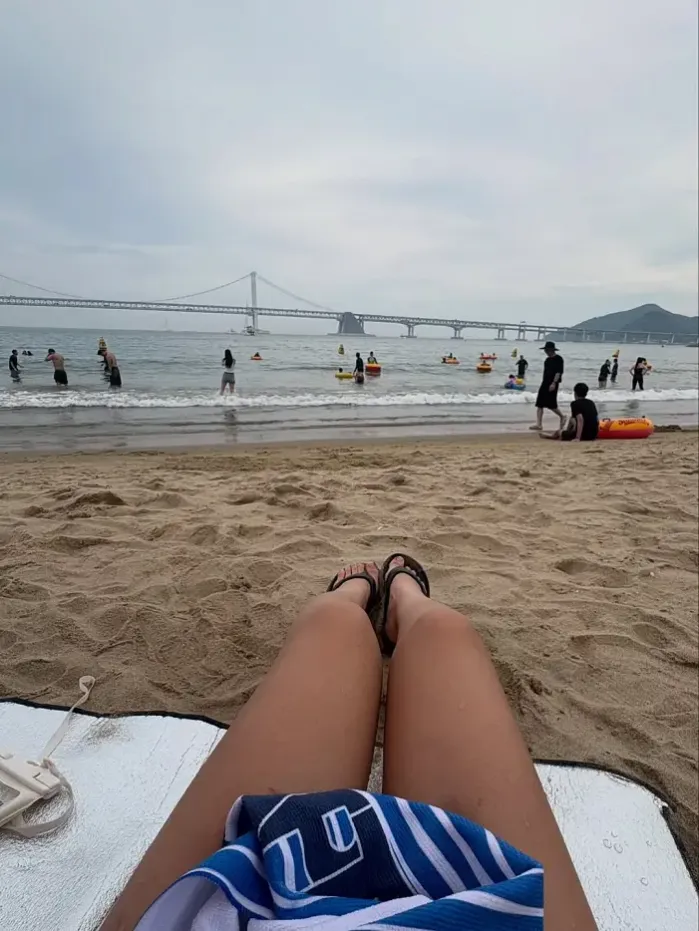 부산광안리에서 태닝키티되기