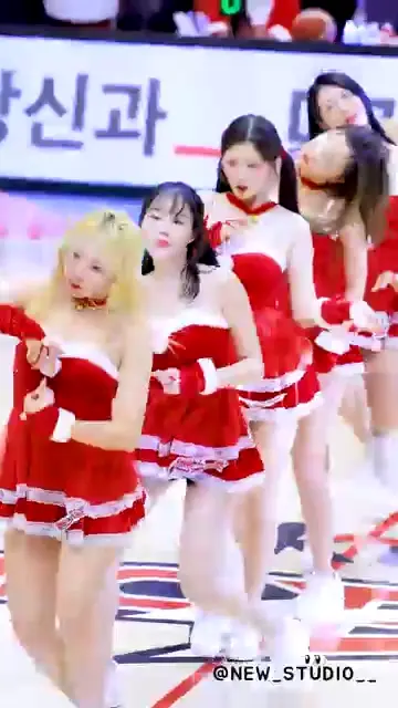 극락파트 표정연기 미친 정원 치어리더 직캠 241221