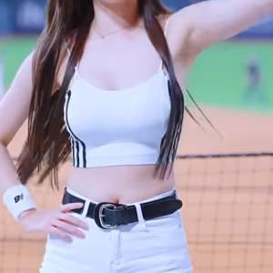 파울볼이 고마운 해리턴 김해리 치어리더